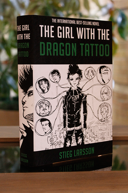 The Girl With The Dragon Tattoo Single Book MockUp