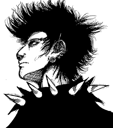 Girl With Dragon Tattoo Main Character Spine